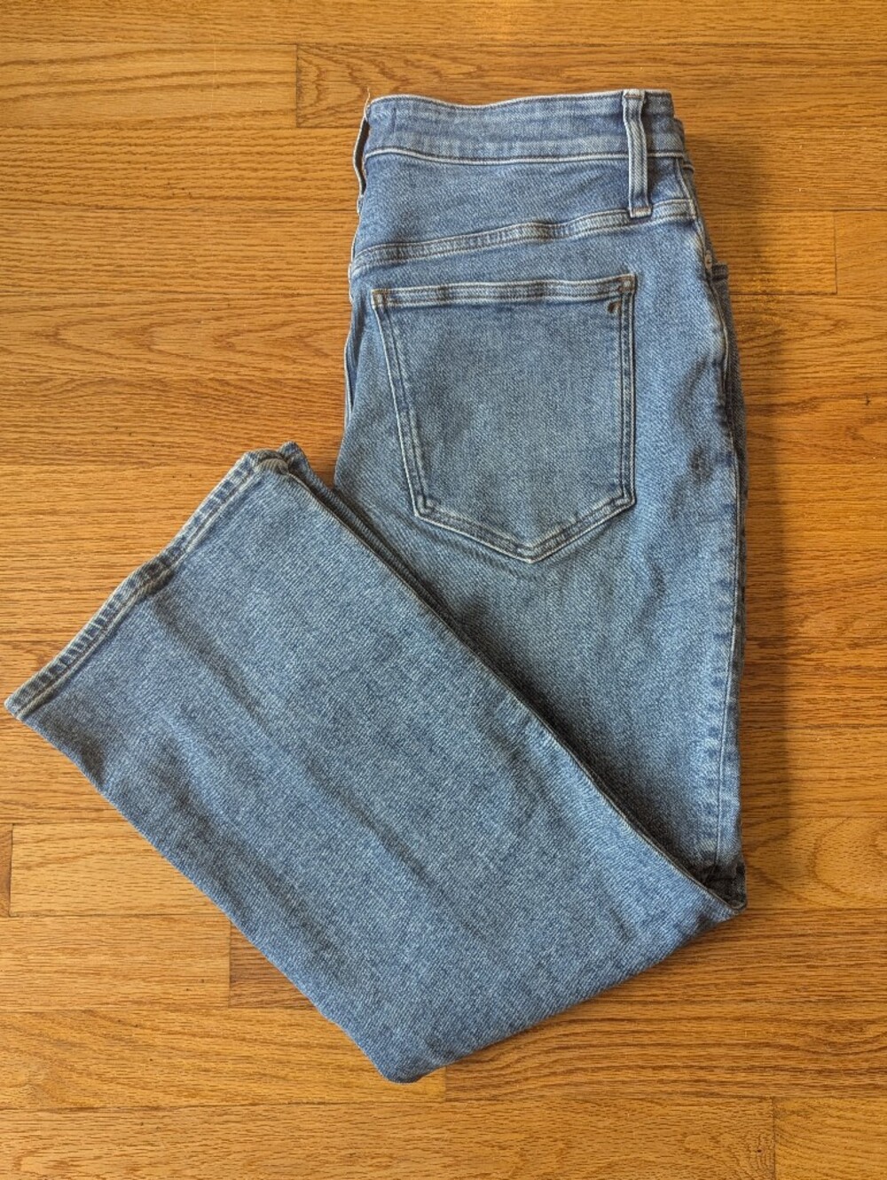 Madewell Curvy Kick Out Crop Jeans, 31